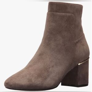 Cole Haan Arden Grand Bootie in Morel Suede‎ real leather grey size 11 B boots